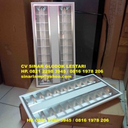 Kap Lampu RM Mirror Lover T5 2x14W